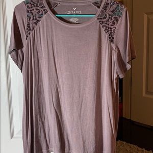 Purple soft and sexy shirt from American eagle